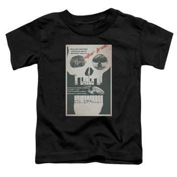 Black toddler t-shirt with Star Trek The Original Series Tos Episode 23 graphic
