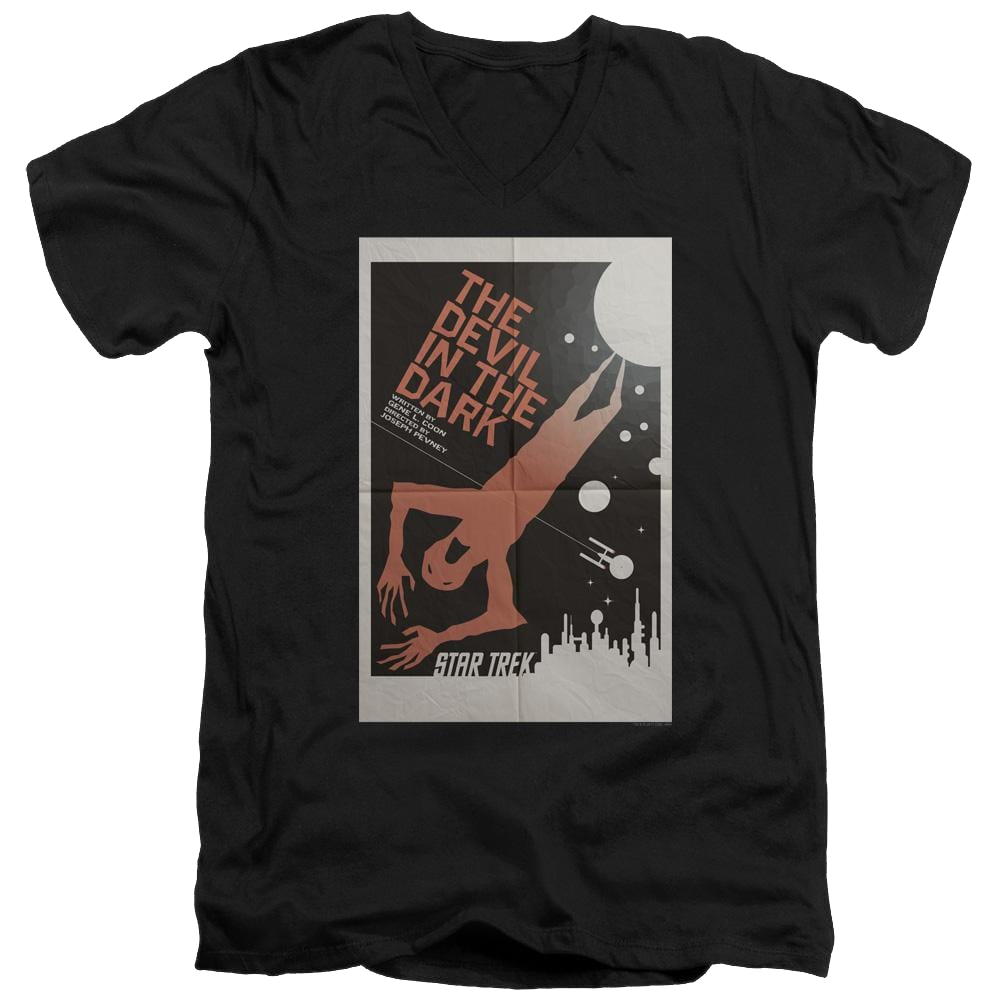 Star Trek The Original Series Tos Episode 25 - Men's V-Neck T-Shirt Men's V-Neck T-Shirt Star Trek   