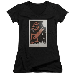 Star Trek Tos Episode 25 Juniors V-Neck T-Shirt Juniors V-Neck T-Shirt Star Trek   