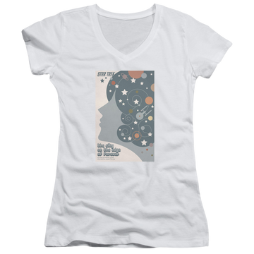 Star Trek The Original Series Tos Episode 28 - Juniors V-Neck T-Shirt Juniors V-Neck T-Shirt Star Trek   