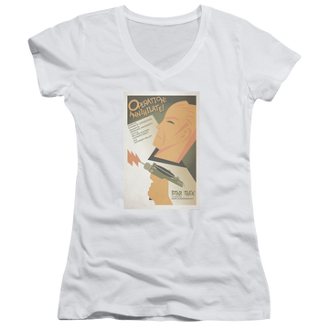 Star Trek The Original Series Tos Episode 29 - Juniors V-Neck T-Shirt Juniors V-Neck T-Shirt Star Trek   