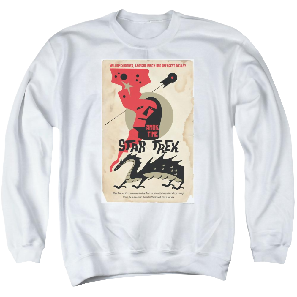 Star Trek Tos Episode 30 Men's Crewneck Sweatshirt Men's Crewneck Sweatshirt Star Trek   