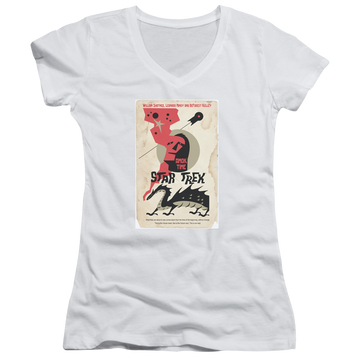 Star Trek The Original Series Tos Episode 30 - Juniors V-Neck T-Shirt Juniors V-Neck T-Shirt Star Trek   