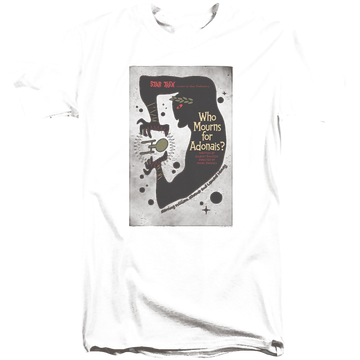 Black men's tall fit t-shirt with Star Trek Tos Episode 31 graphic