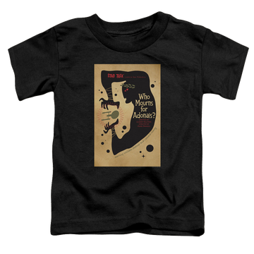 Black toddler t-shirt with Star Trek The Original Series Tos Episode 31 graphic