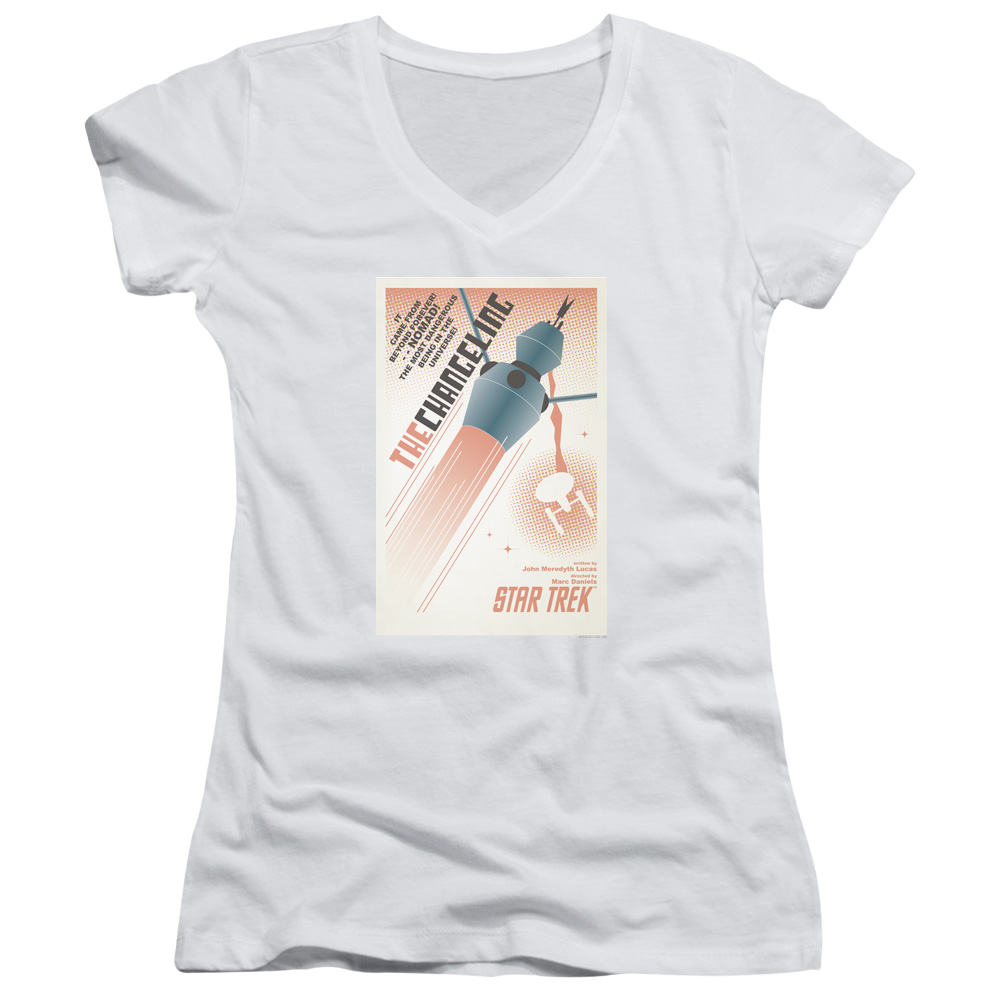 Star Trek The Original Series Tos Episode 32 - Juniors V-Neck T-Shirt Juniors V-Neck T-Shirt Star Trek   