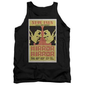 Black men's tank with Star Trek Tos Episode 33 graphic