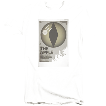 Black men's tall fit t-shirt with Star Trek Tos Episode 34 graphic