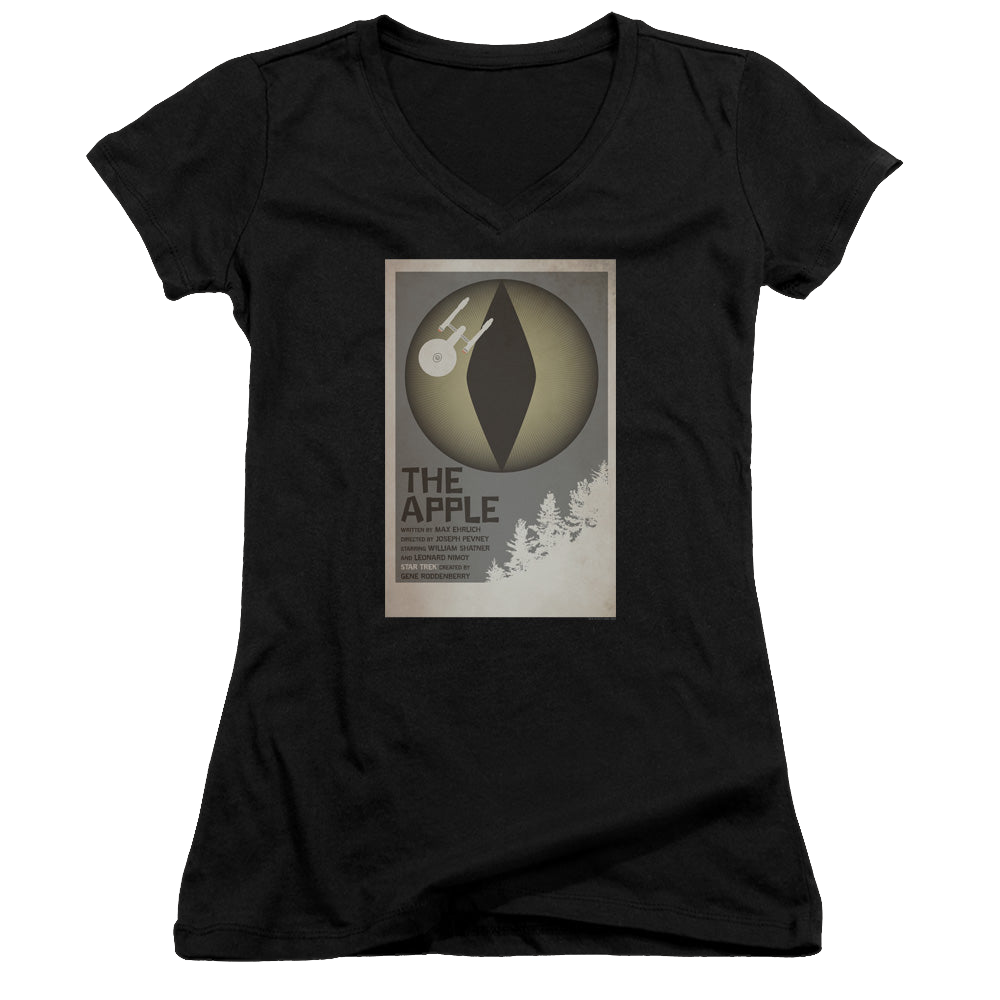 Star Trek The Original Series Tos Episode 34 - Juniors V-Neck T-Shirt Juniors V-Neck T-Shirt Star Trek   