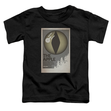 Black toddler t-shirt with Star Trek The Original Series Tos Episode 34 graphic