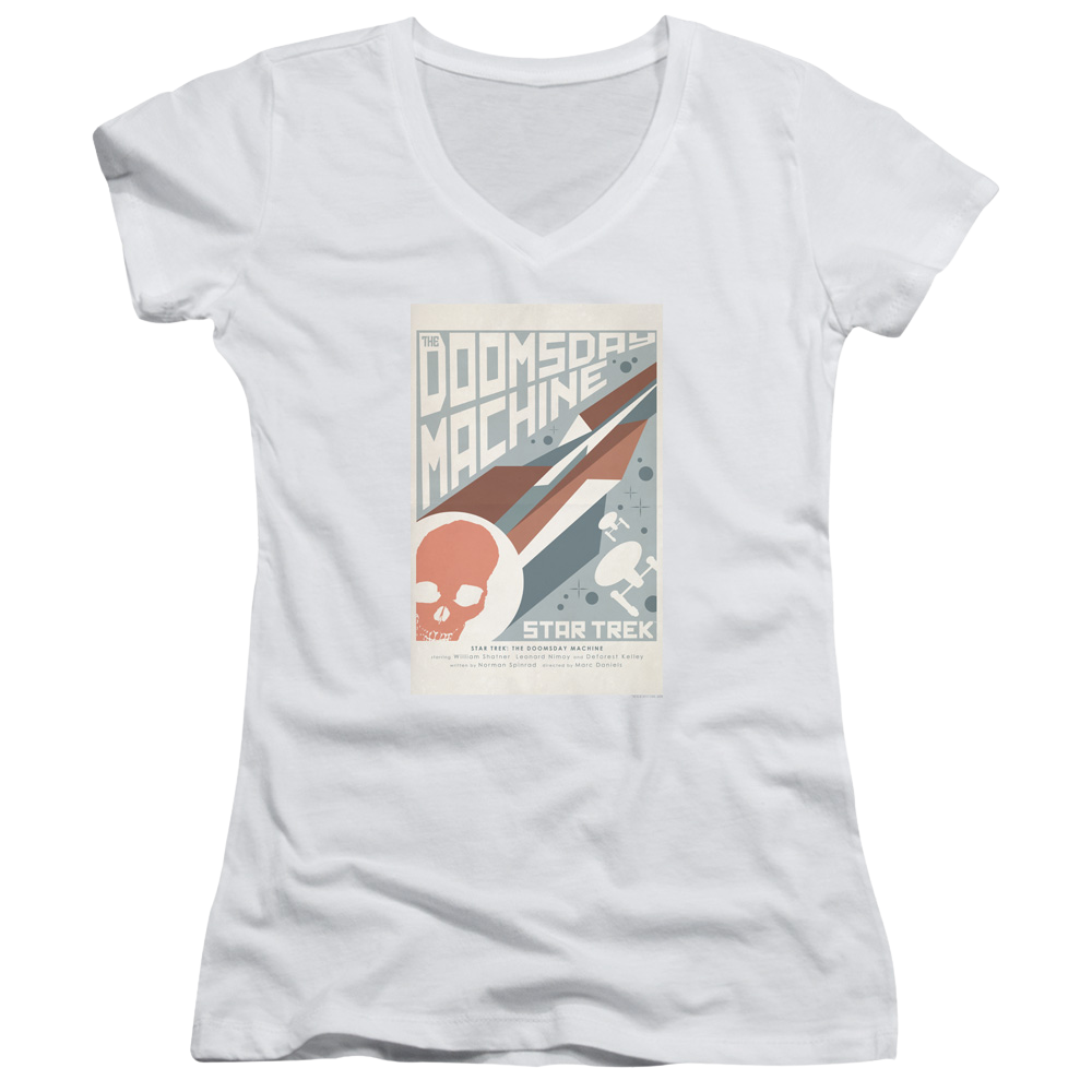 Star Trek The Original Series Tos Episode 35 - Juniors V-Neck T-Shirt Juniors V-Neck T-Shirt Star Trek   