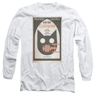 White men's long sleeve t-shirt with Star Trek The Original Series Tos Episode 36 graphic