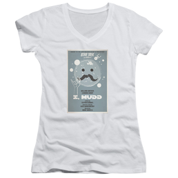 Star Trek The Original Series Tos Episode 37 - Juniors V-Neck T-Shirt Juniors V-Neck T-Shirt Star Trek   