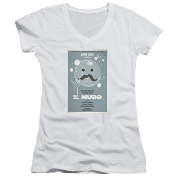 Star Trek The Original Series Tos Episode 37 - Juniors V-Neck T-Shirt Juniors V-Neck T-Shirt Star Trek   