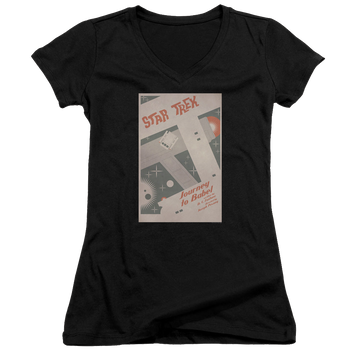 Star Trek The Original Series Tos Episode 39 - Juniors V-Neck T-Shirt Juniors V-Neck T-Shirt Star Trek   