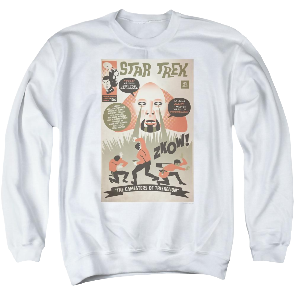 Star Trek The Original Series Tos Episode 45 - Men's Crewneck Sweatshirt Men's Crewneck Sweatshirt Star Trek   