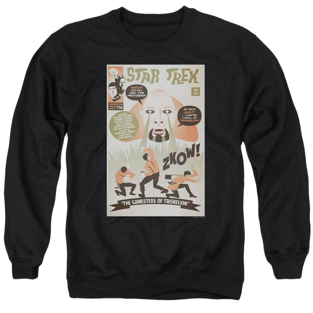 Star Trek The Original Series Tos Episode 45 - Men's Crewneck Sweatshirt Men's Crewneck Sweatshirt Star Trek   