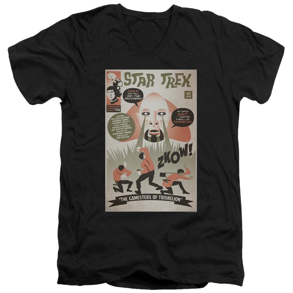 Star Trek The Original Series Tos Episode 45 - Men's V-Neck T-Shirt Men's V-Neck T-Shirt Star Trek   