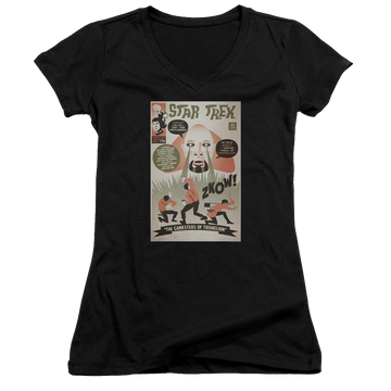 Star Trek The Original Series Tos Episode 45 - Juniors V-Neck T-Shirt Juniors V-Neck T-Shirt Star Trek   