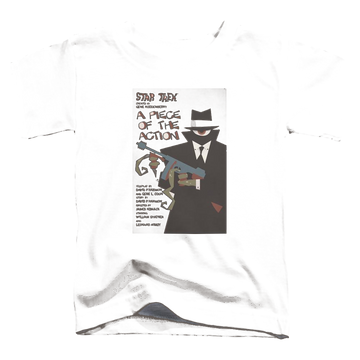 Black toddler t-shirt with Star Trek Tos Episode 46 graphic