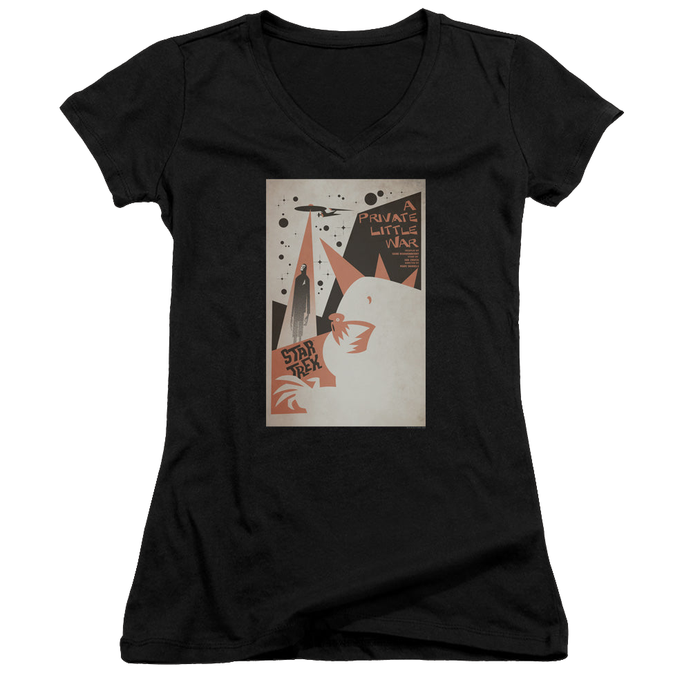 Star Trek The Original Series Tos Episode 48 - Juniors V-Neck T-Shirt Juniors V-Neck T-Shirt Star Trek   