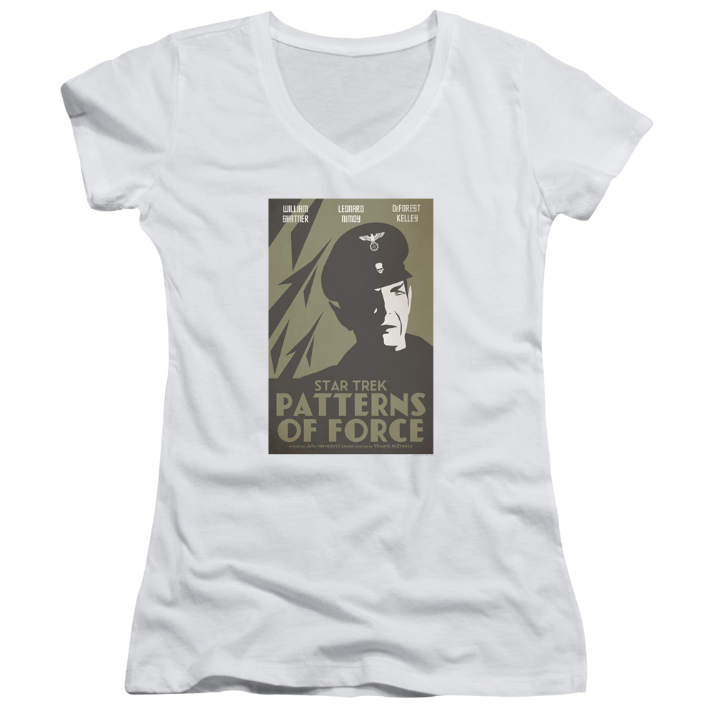 Star Trek Tos Episode 50 Juniors V-Neck T-Shirt Juniors V-Neck T-Shirt Star Trek   