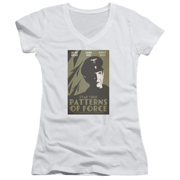 Star Trek Tos Episode 50 Juniors V-Neck T-Shirt Juniors V-Neck T-Shirt Star Trek   