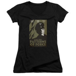 Star Trek The Original Series Tos Episode 50 - Juniors V-Neck T-Shirt Juniors V-Neck T-Shirt Star Trek   