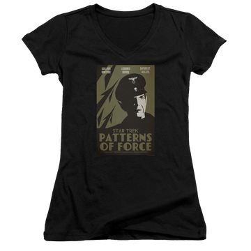 Star Trek The Original Series Tos Episode 50 - Juniors V-Neck T-Shirt Juniors V-Neck T-Shirt Star Trek   