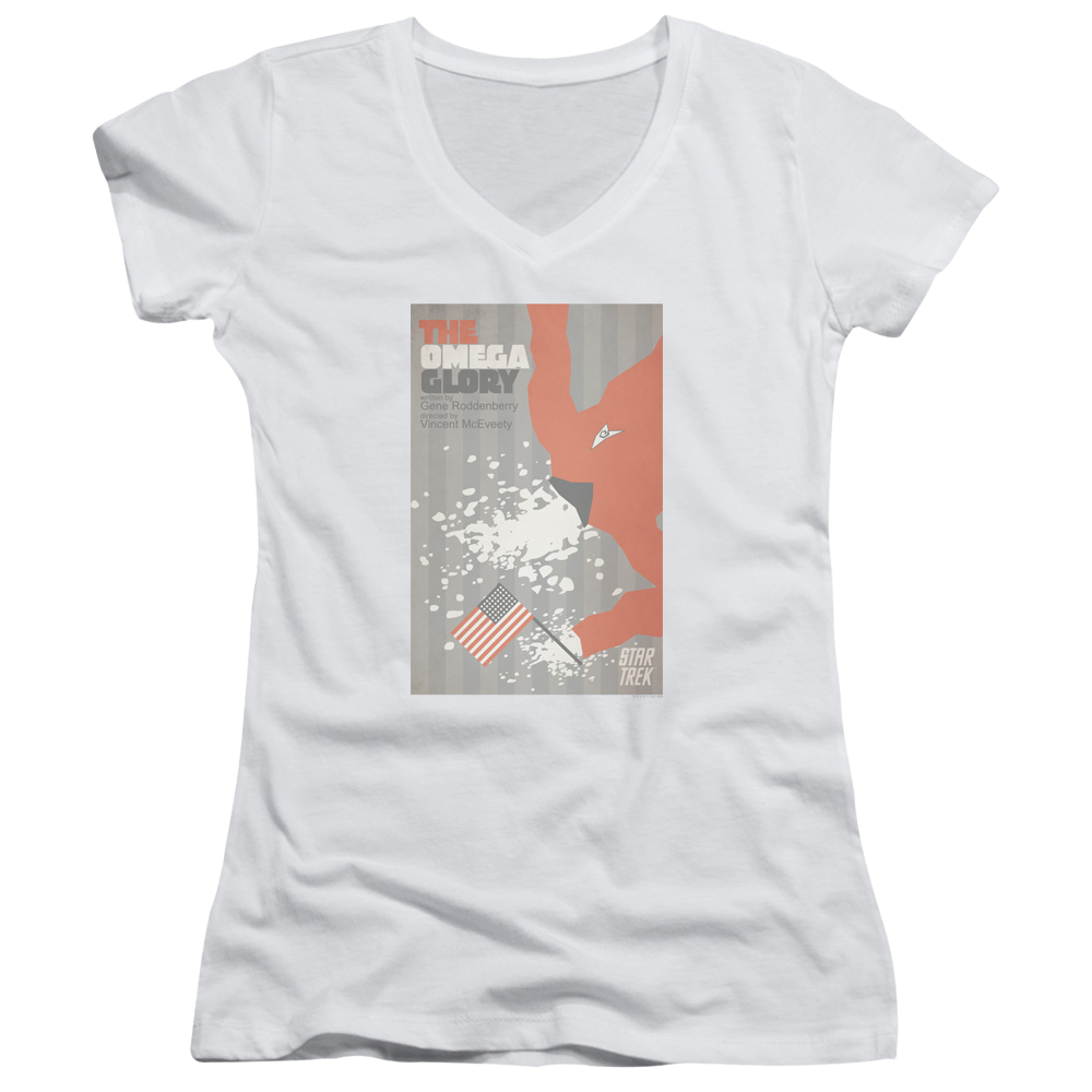Star Trek The Original Series Tos Episode 52 - Juniors V-Neck T-Shirt Juniors V-Neck T-Shirt Star Trek   