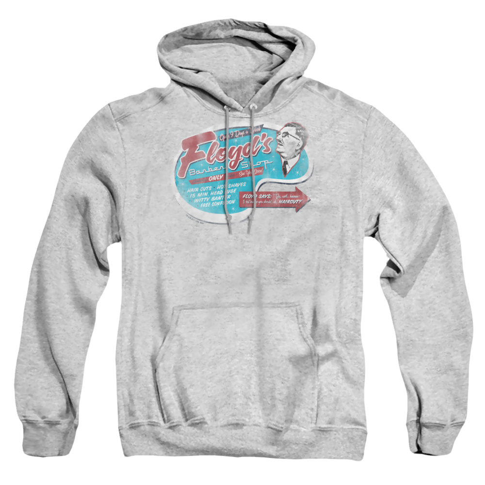 Andy Griffith Show, The Floyds Barber Shop - Pullover Hoodie Pullover Hoodie Andy Griffith Show   