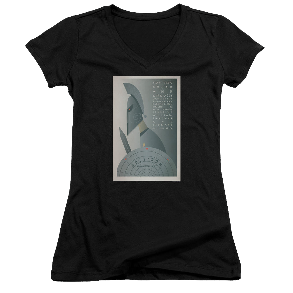 Star Trek The Original Series Tos Episode 54 - Juniors V-Neck T-Shirt Juniors V-Neck T-Shirt Star Trek   