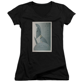 Star Trek The Original Series Tos Episode 54 - Juniors V-Neck T-Shirt Juniors V-Neck T-Shirt Star Trek   