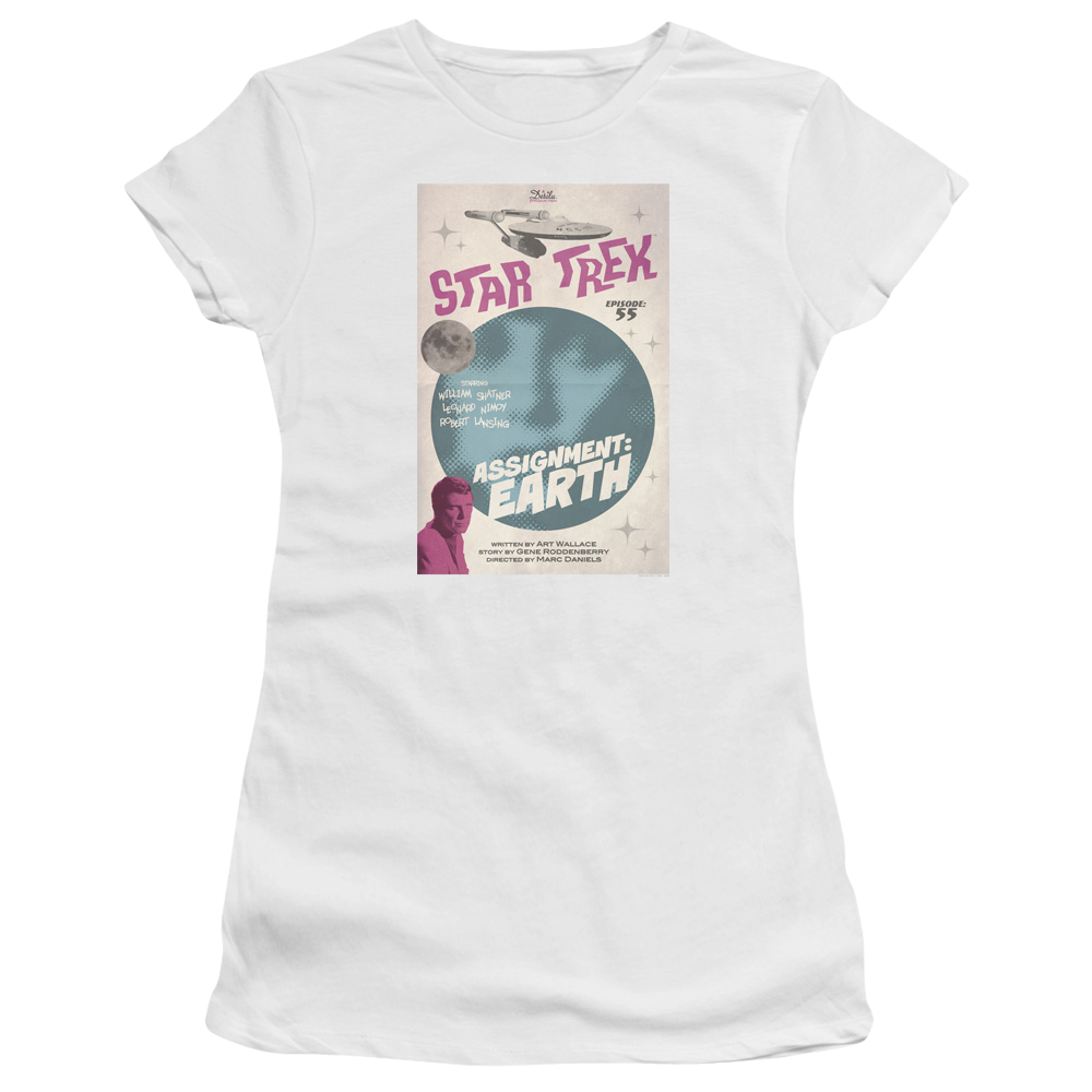 Star Trek The Original Series Tos Episode 55 - Juniors T-Shirt Juniors T-Shirt Star Trek   