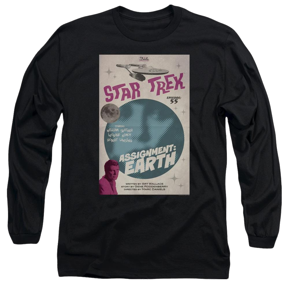 Star Trek Tos Episode 55 Men's Long Sleeve T-Shirt Men's Long Sleeve T-Shirt Star Trek   