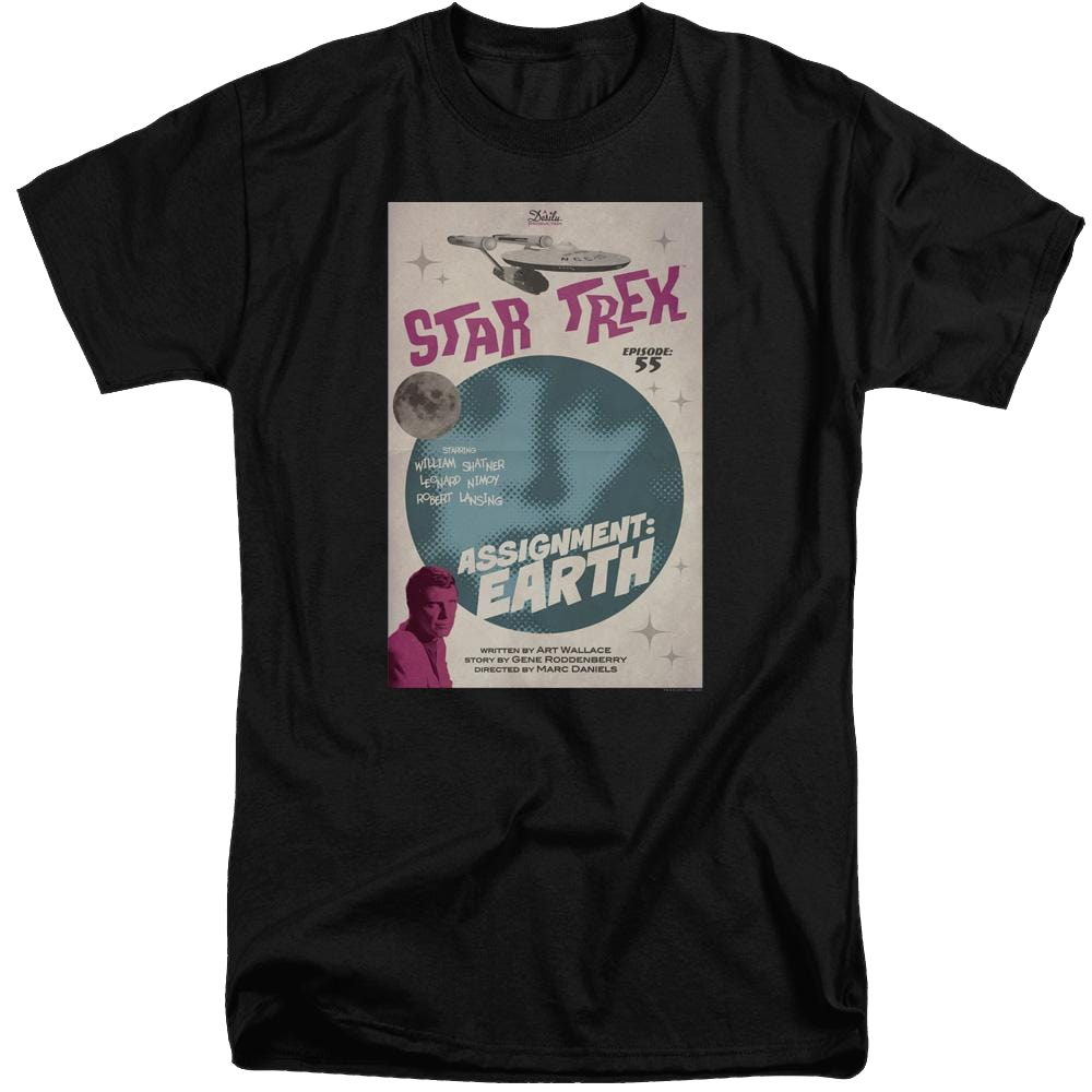 Star Trek Tos Episode 55 Men's Tall Fit T-Shirt Men's Tall Fit T-Shirt Star Trek   