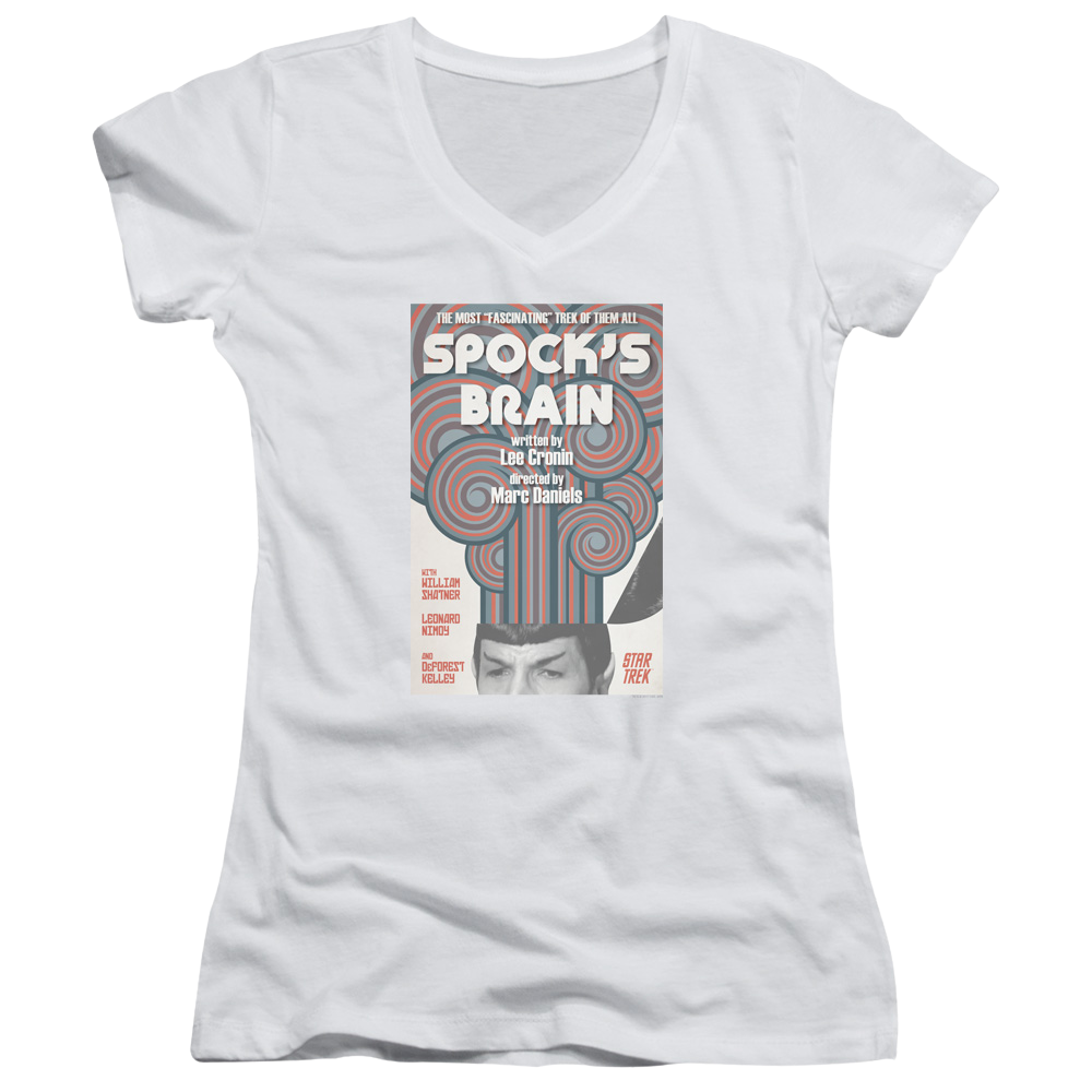 Star Trek The Original Series Tos Episode 56 - Juniors V-Neck T-Shirt Juniors V-Neck T-Shirt Star Trek   