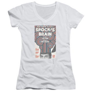 Star Trek The Original Series Tos Episode 56 - Juniors V-Neck T-Shirt Juniors V-Neck T-Shirt Star Trek   