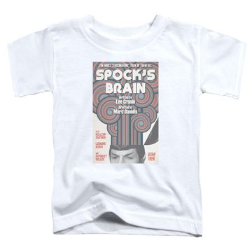 White toddler t-shirt with Star Trek The Original Series Tos Episode 56 graphic