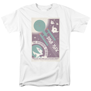 White men's regular fit t-shirt with Star Trek The Original Series Tos Episode 57 graphic