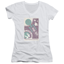 Star Trek Tos Episode 57 Juniors V-Neck T-Shirt Juniors V-Neck T-Shirt Star Trek   