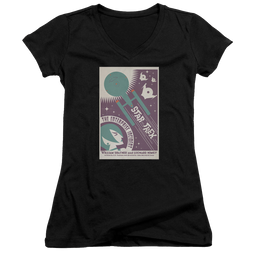 Star Trek The Original Series Tos Episode 57 - Juniors V-Neck T-Shirt Juniors V-Neck T-Shirt Star Trek   