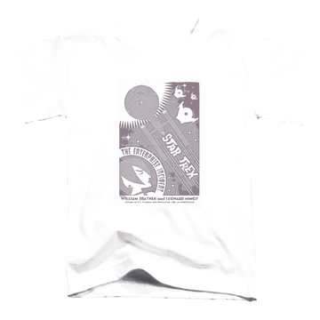 Black toddler t-shirt with Star Trek Tos Episode 57 graphic