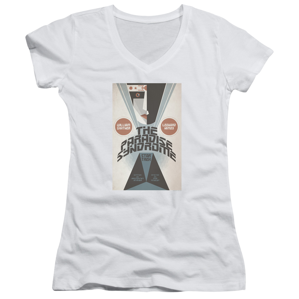 Star Trek Tos Episode 58 Juniors V-Neck T-Shirt Juniors V-Neck T-Shirt Star Trek   