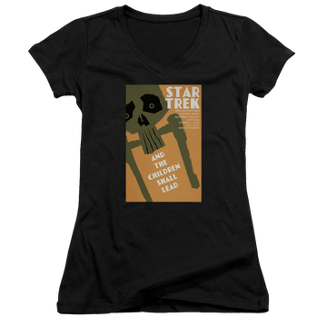 Star Trek The Original Series Tos Episode 59 - Juniors V-Neck T-Shirt Juniors V-Neck T-Shirt Star Trek   