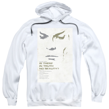 White pullover hoodie with Star Trek The Original Series Tos Episode 60 graphic