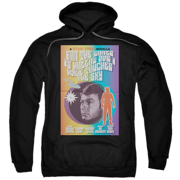 Black pullover hoodie with Star Trek The Original Series Tos Episode 63 graphic