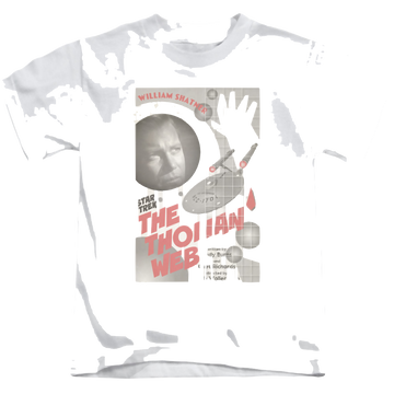White kid's t-shirt for ages 4 to 7 with Star Trek The Original Series Tos Episode 64 graphic