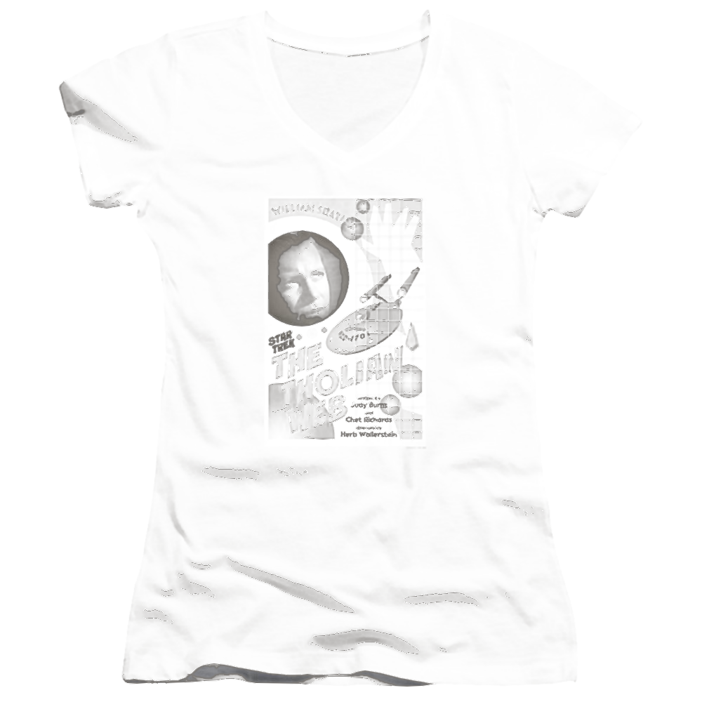Star Trek Tos Episode 64 Juniors V-Neck T-Shirt Juniors V-Neck T-Shirt Star Trek   