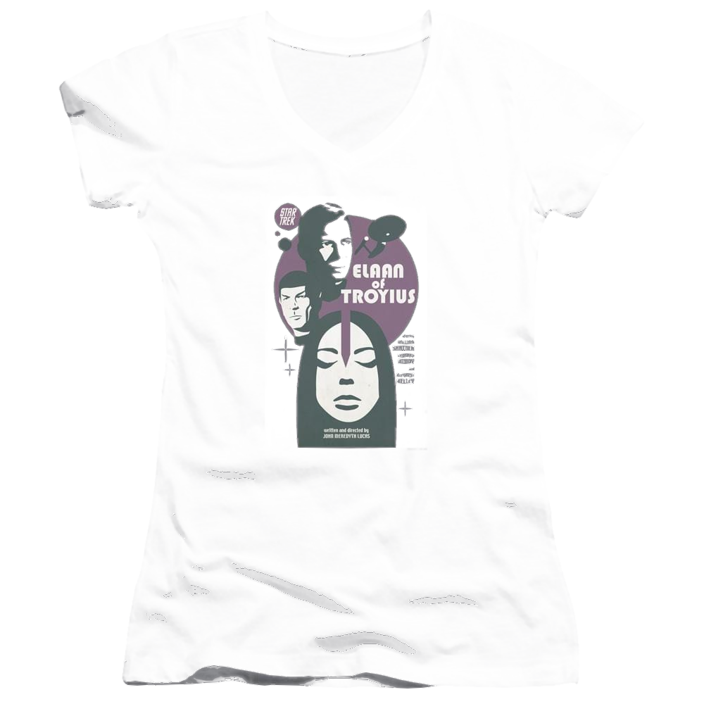 Star Trek Tos Episode 68 Juniors V-Neck T-Shirt Juniors V-Neck T-Shirt Star Trek   